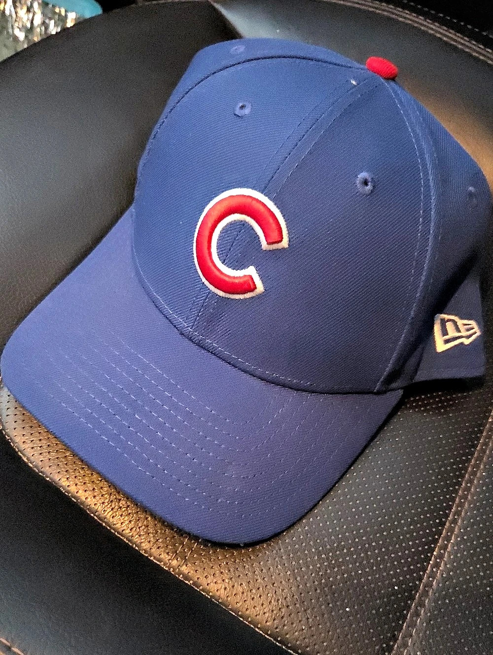 New Era Chicago Cubs Adjustable Royal Blue Hat with C Logo